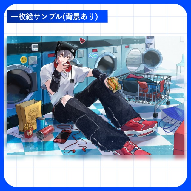 一枚絵サンプル