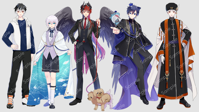 【ご依頼品】IRIAM立ち絵