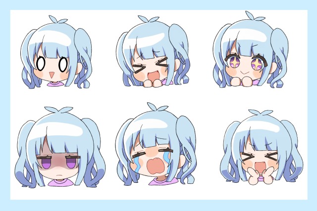 スタンプ用イラスト