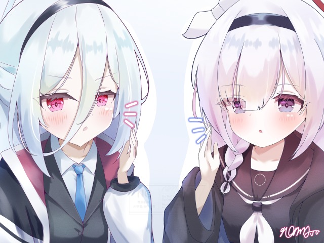 ブルーアーカイブ二次創作 ケイ＆プラナ