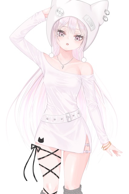 オリジナルキャラクターの1枚絵(膝から上)