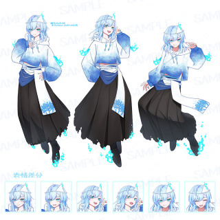 【ご依頼】全身立ち絵/表情差分