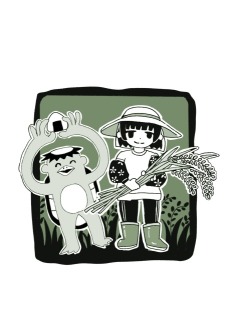 紙袋印刷用イラスト