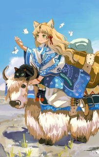 ご依頼作品（キャラクターデザイン+一枚イラスト）