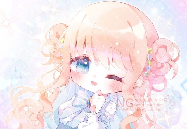 咲々月ここん様　1枚絵