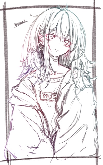 線のみイラスト