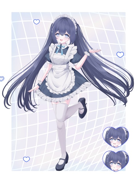 【サンプル】立ち絵・キービジュアル
