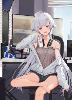 オリジナルイラスト「ひきこもりちゃん」