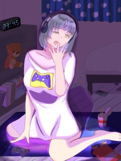 一枚絵（背景あり）