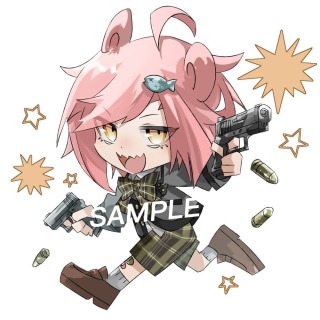 デフォルメイラストサンプルセット