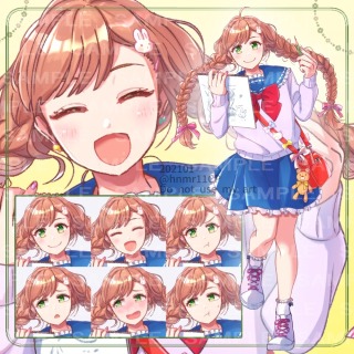 女の子立ち絵【opt販売】