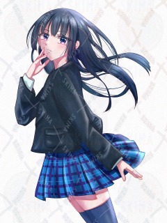 黒髪の女の子