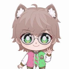 ポップでかわいいちびキャラLive2D作成例２