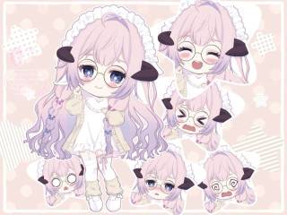 ぷにっとかわいいデフォルメイラスト