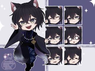 かわいくてかっこいいデフォルメイラスト