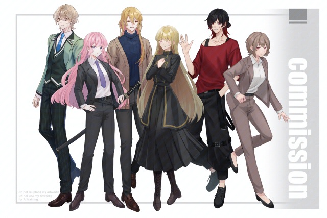 立ち絵サンプル【納品済みご依頼品】