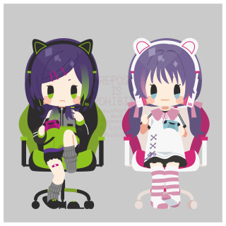 デフォルメイラスト（SDキャラ）通常料金見本