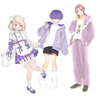 全身立ち絵サンプル#1