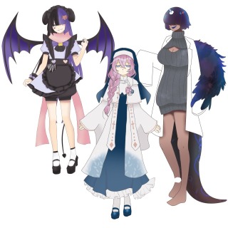 全身立ち絵サンプル#2