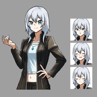 立ち絵(腰上)サンプル