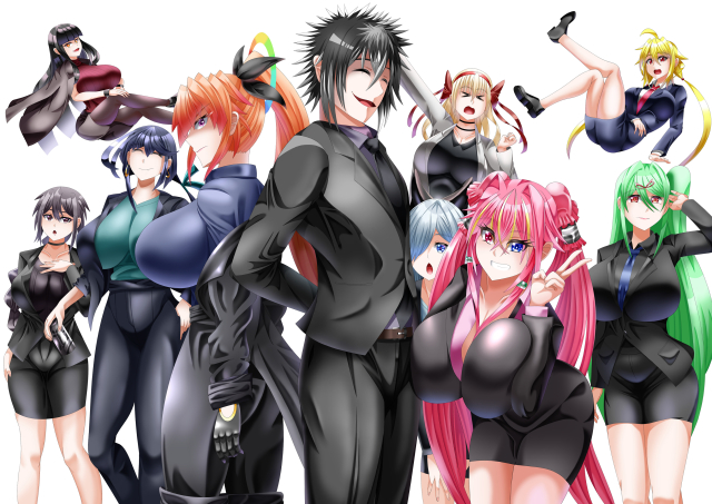 キャラクター集合絵