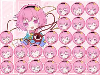 ぷにっとかわいいデフォルメ表情差分たくさん！