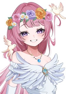 ご依頼品・バストアップイラスト