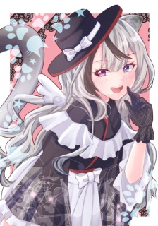 女性ライバー様1枚絵