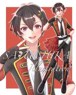 男性ライバー様IRIAM立ち絵