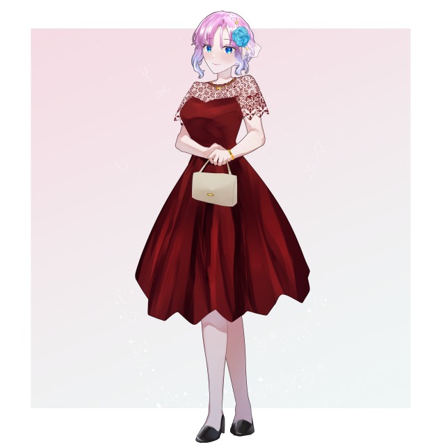 立ち絵イラストサンプル