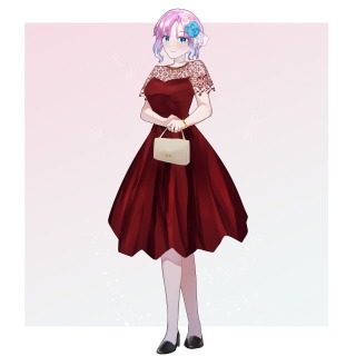立ち絵イラストサンプル