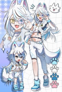 キャラクターデザイン　立ち絵