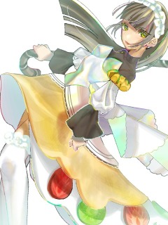 クレープの擬人化イラスト