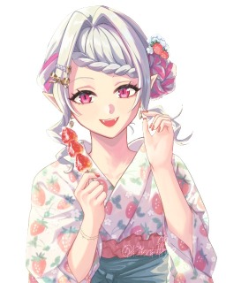 バストアップイラスト