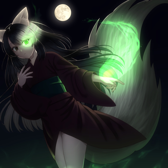狐の半獣少女