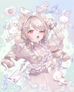 うさぎっ子(オリジナルイラスト)