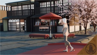 3DCG/茶屋