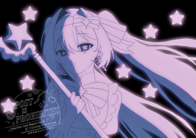 簡単塗り腰上イラストサンプル
