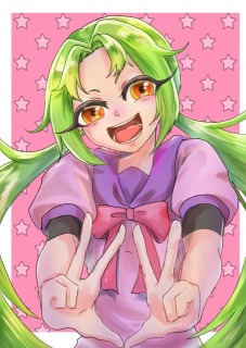胸上イラスト