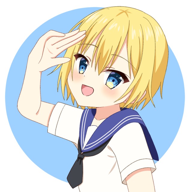 アニメ塗りサンプル