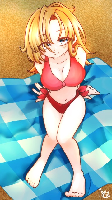 等身大イラストサンプル
