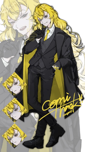 立ち絵サンプル_男性