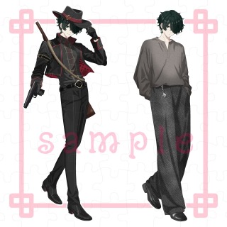 全身立ち絵/TRPG/人物絵