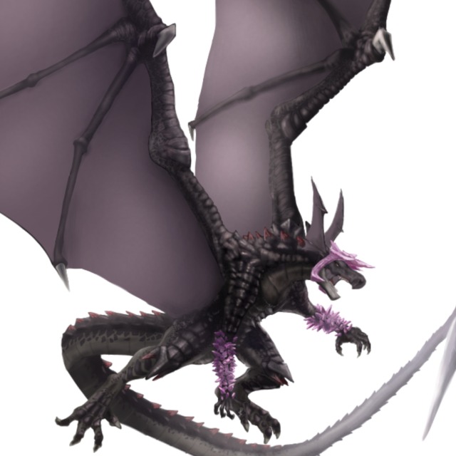 迫力のあるモンスター