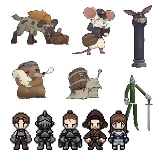 ドット絵ゲーム素材