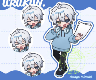 【ご依頼】デフォルメキャラクター・表情差分あり