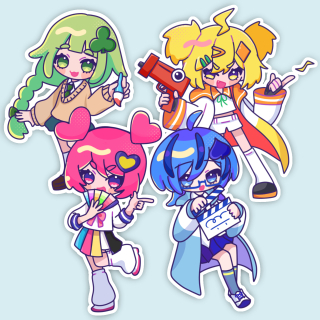 【一次創作】デフォルメキャラクター