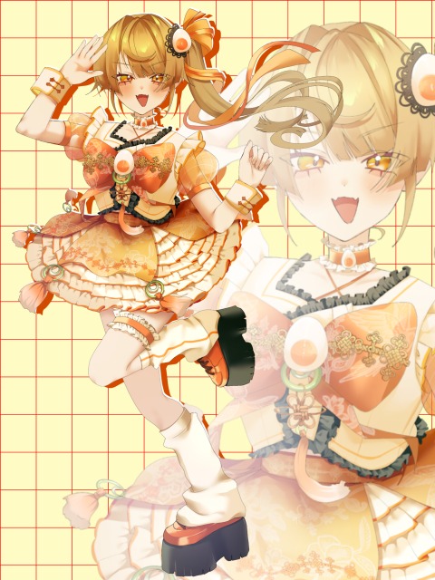 アイドルキャラクター立ち絵