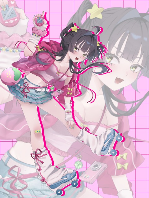 少女立ち絵