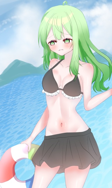 水着の女の子